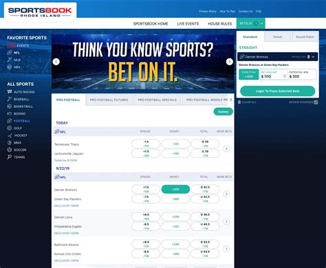 ri sportsbook|Sports betting.